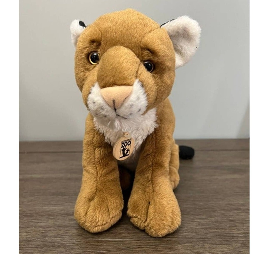 Wild Republic Cuddlekins Mountain Lion Plush Stuffed Animal Cougar Cub 12 inch